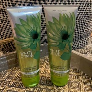 NEW 2-Pack Bath & Body Works White Citrus Ultimate Hydration Body Cream